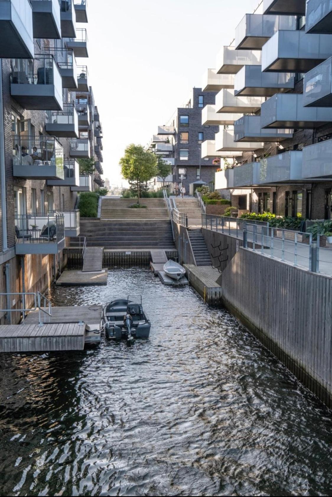 Oceanfront Apartment - Oslo Central - Private Patio Екстериор снимка